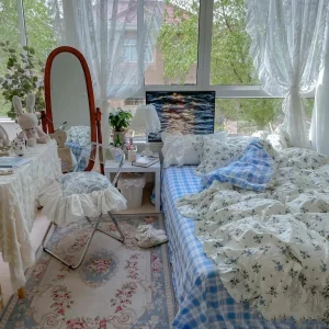 Mẫu phòng ngủ đẹp cho bé gái 15 tuổi phong cách Scandinavian