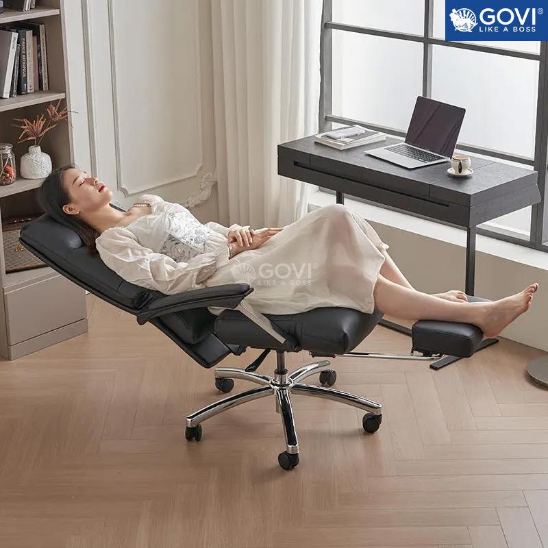 Ghế da ngả lưng văn phòng