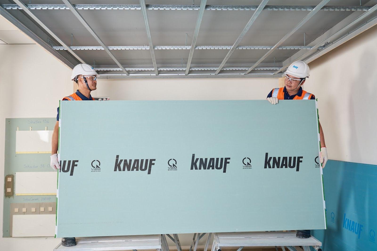 Sử dụng tấm thạch cao chịu ẩm là giải pháp thông minh giúp tăng độ bền công trình